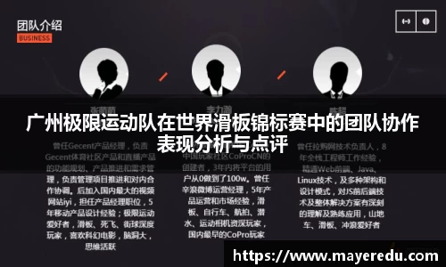 广州极限运动队在世界滑板锦标赛中的团队协作表现分析与点评